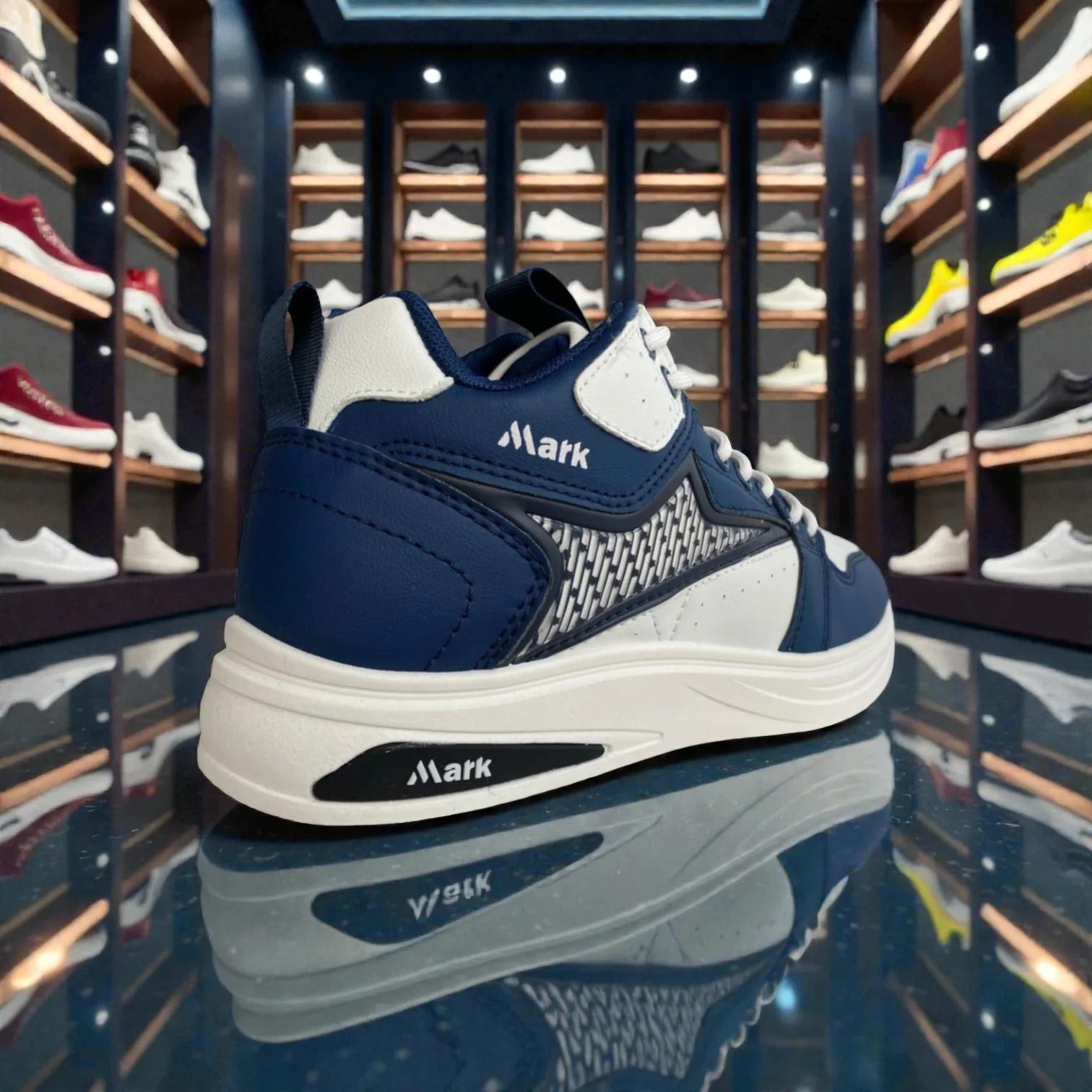 102 Navy Men’s Comfort Sneakers – Casual Walking Shoes - Image 6