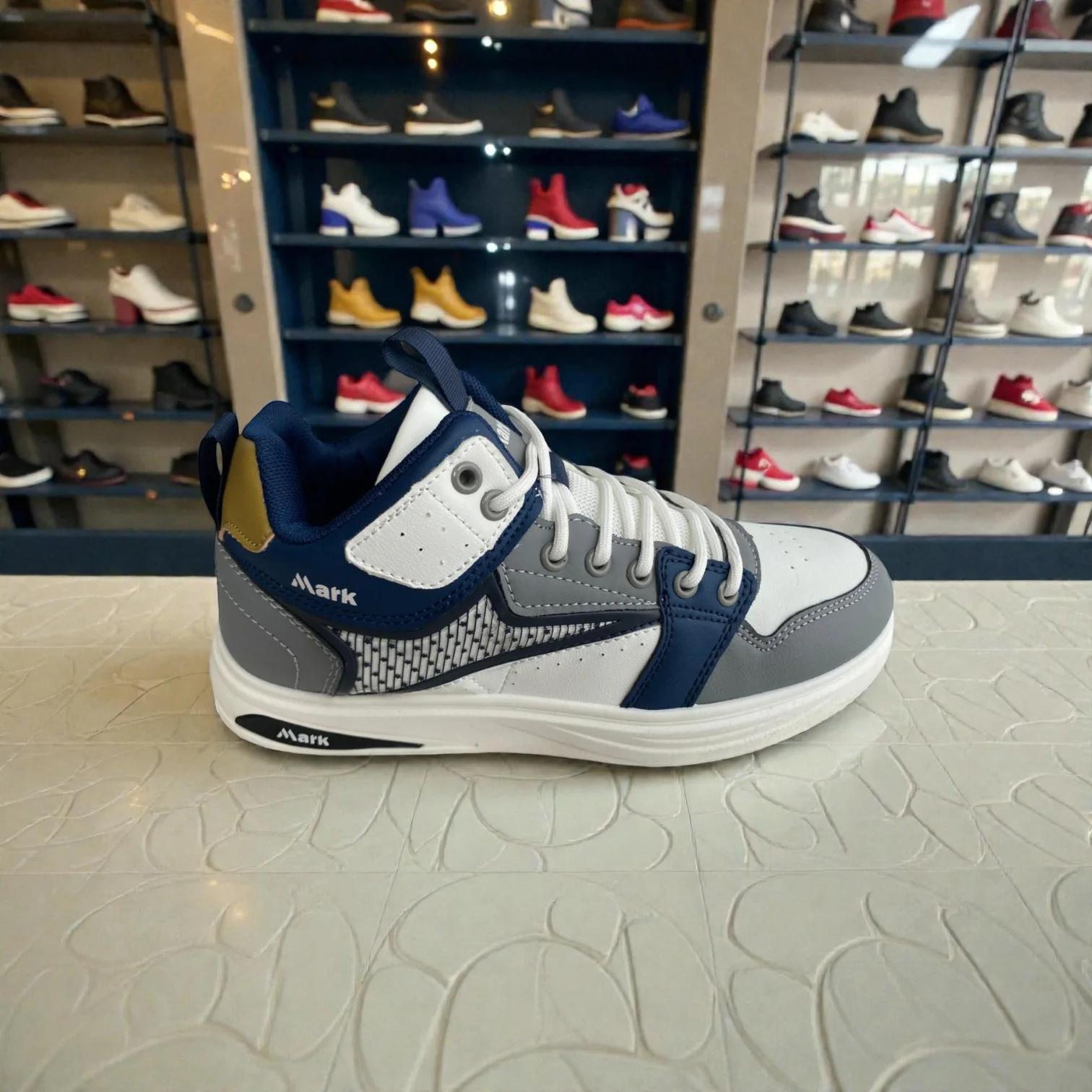 102 Gray Men’s Comfort Sneakers – Casual Walking Shoes - Image 6