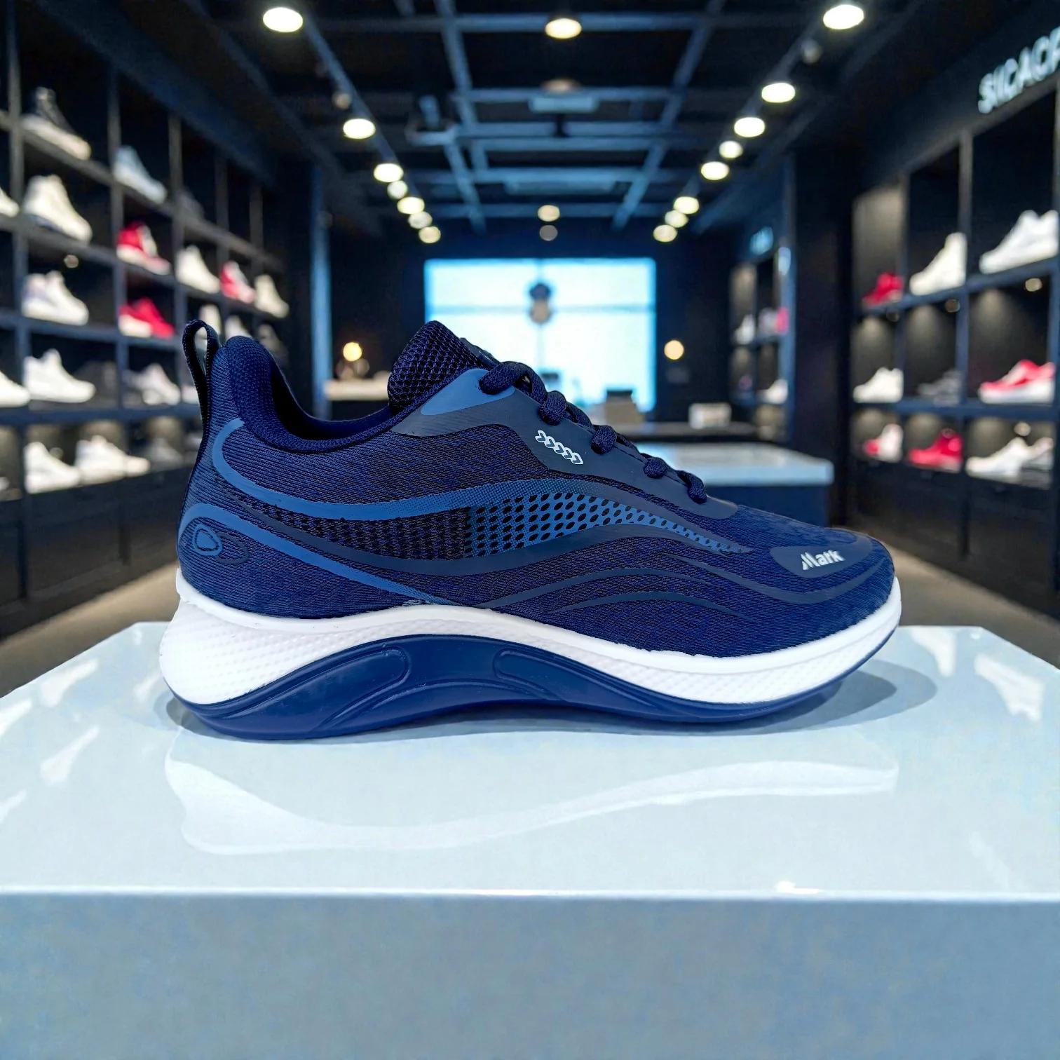 Navy Sneakers  For Teenagers | ১২ থেকে ১৭ বছর । সাইজ ৩৬-৪০ 4019015 - Image 3