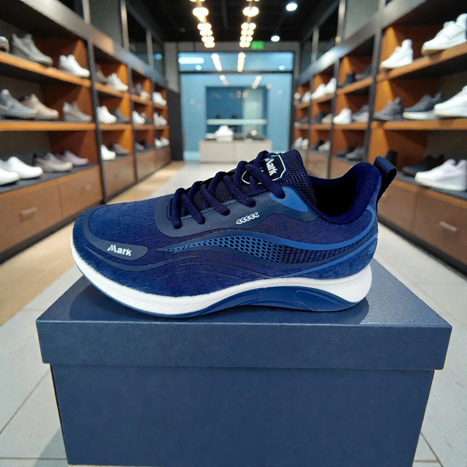 Navy Sneakers  For Teenagers | ১২ থেকে ১৭ বছর । সাইজ ৩৬-৪০ 4019015 - Image 4