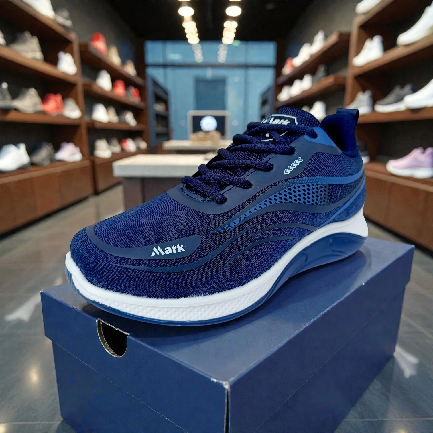 Navy Sneakers  For Teenagers | ১২ থেকে ১৭ বছর । সাইজ ৩৬-৪০ 4019015 - Image 7